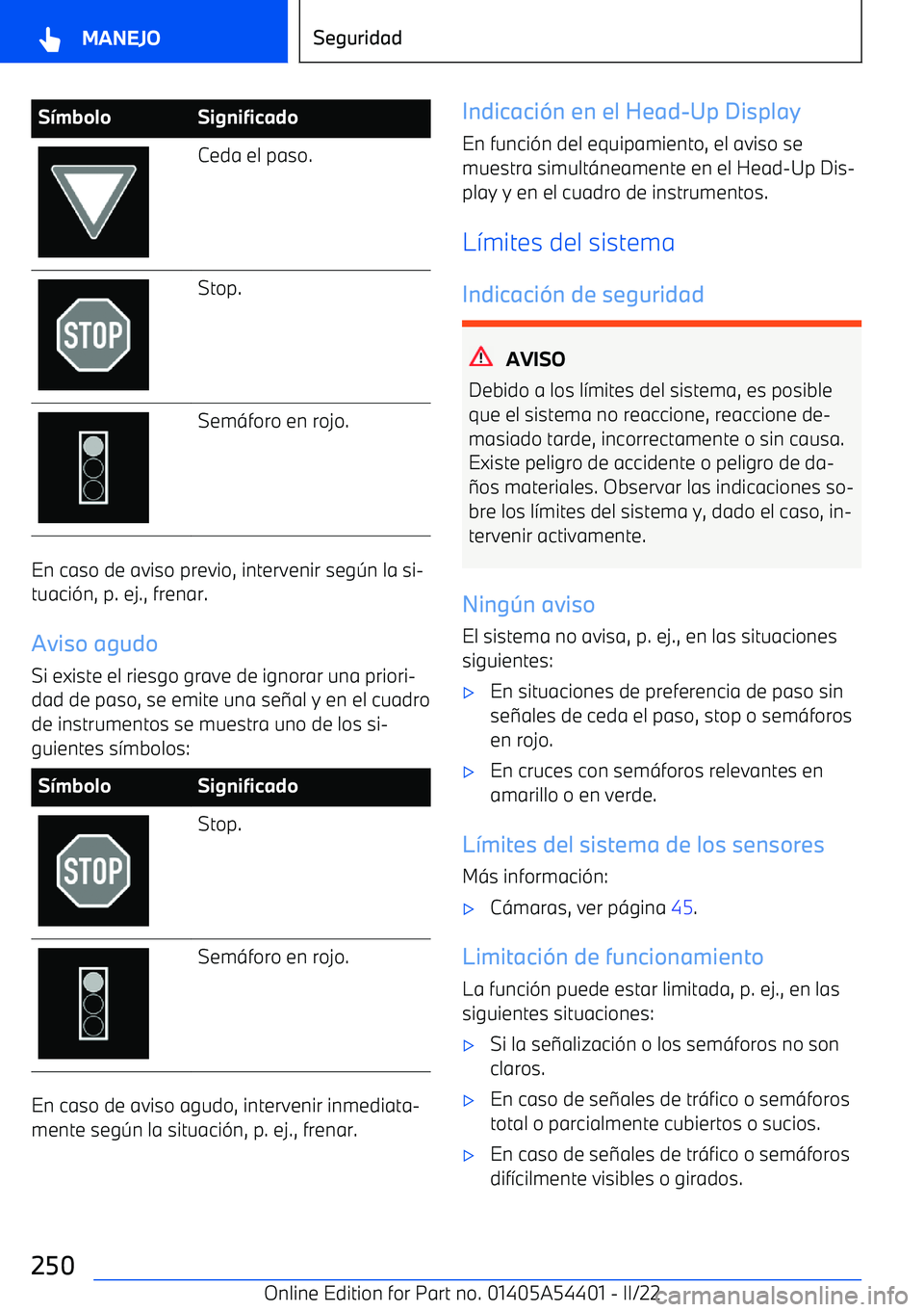 BMW X5 M 2022  Manuales de Empleo (in Spanish) S