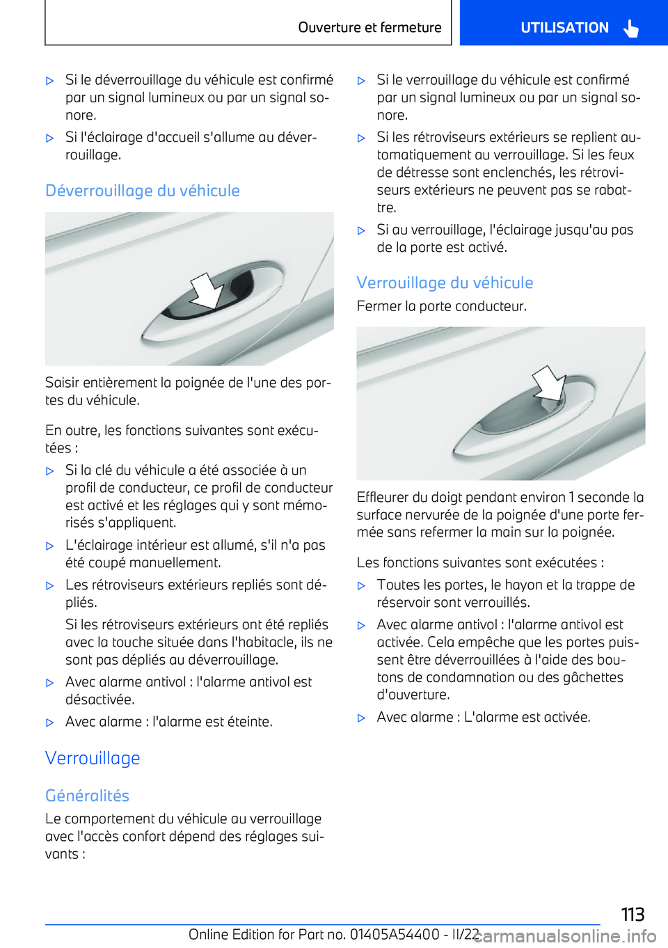 BMW X5 M 2022  Notices Demploi (in French) 