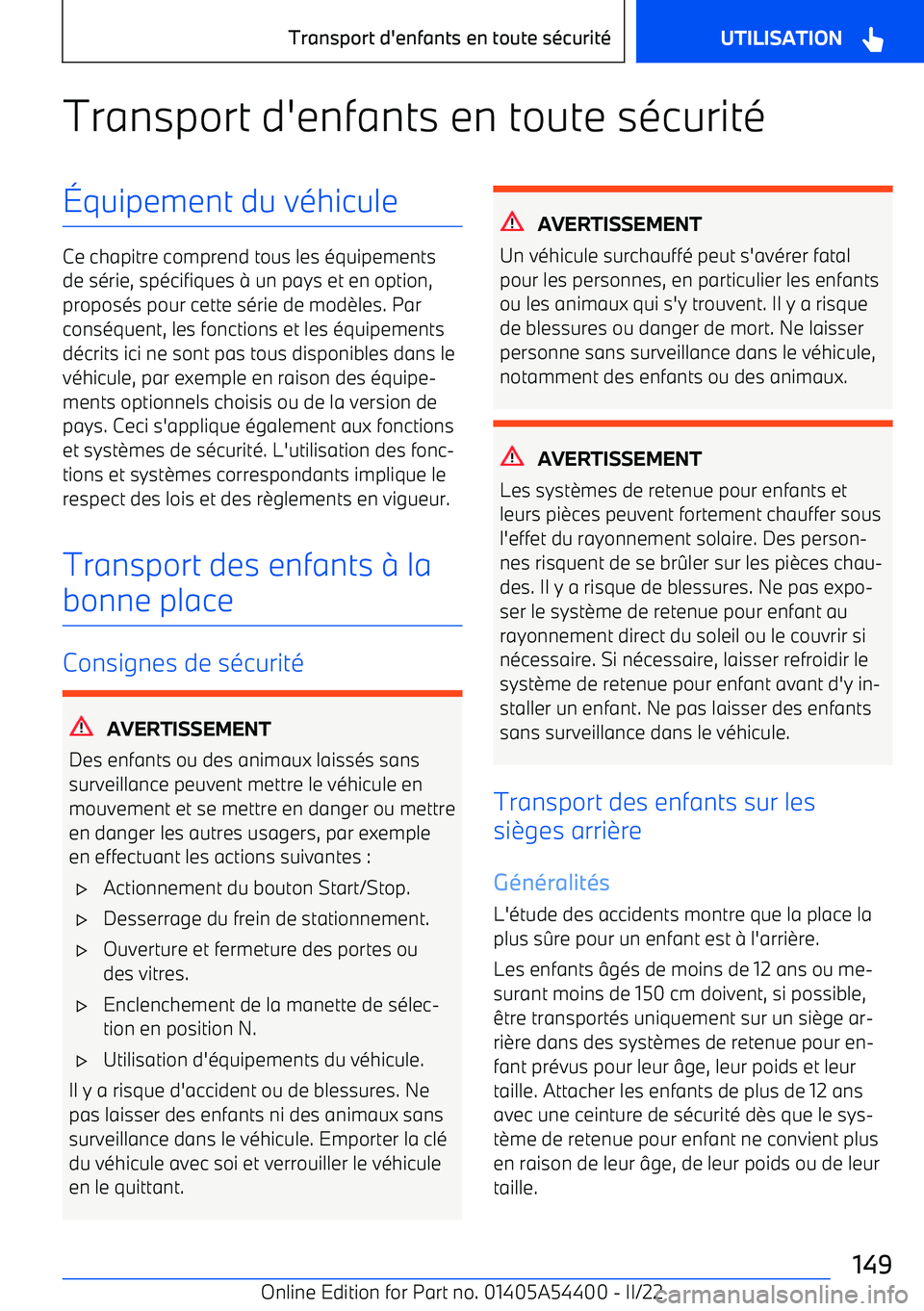 BMW X5 M 2022  Notices Demploi (in French) Transport d