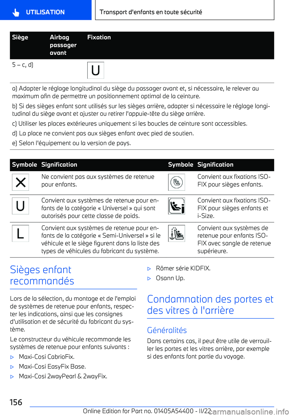 BMW X5 M 2022  Notices Demploi (in French) Si