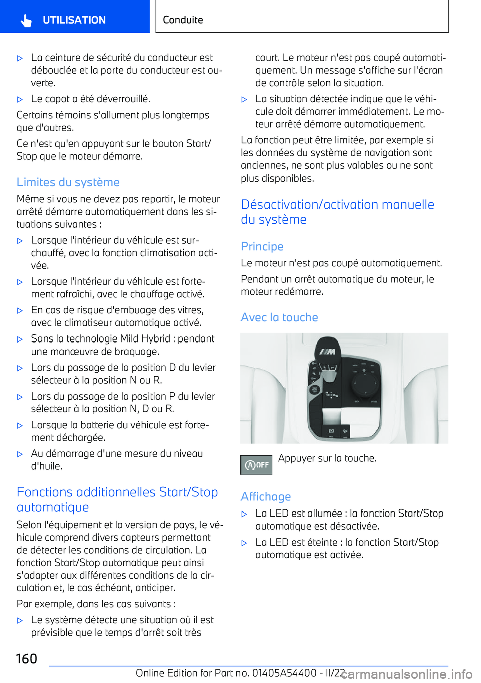 BMW X5 M 2022  Notices Demploi (in French) 