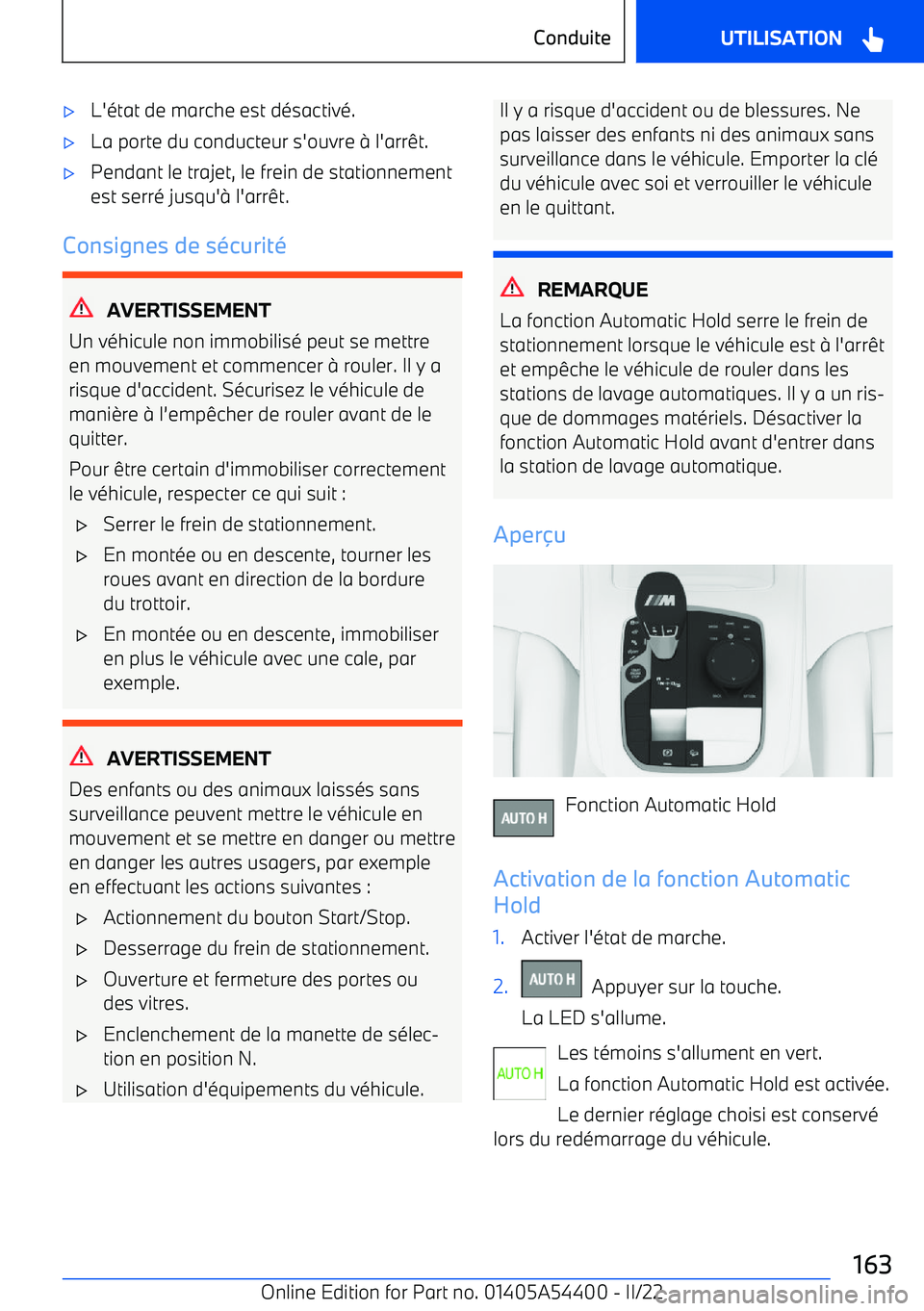 BMW X5 M 2022  Notices Demploi (in French) 