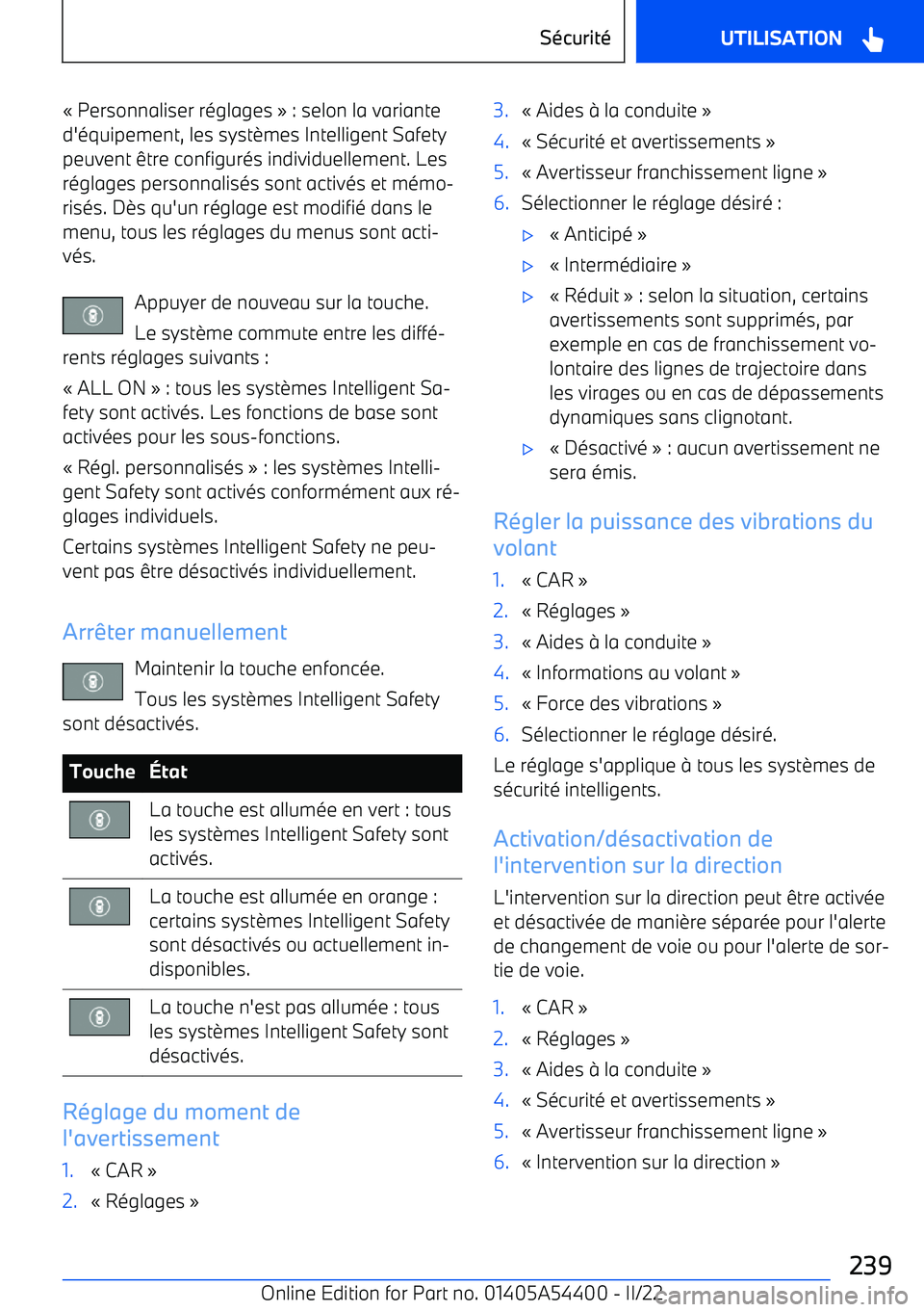 BMW X5 M 2022  Notices Demploi (in French) 