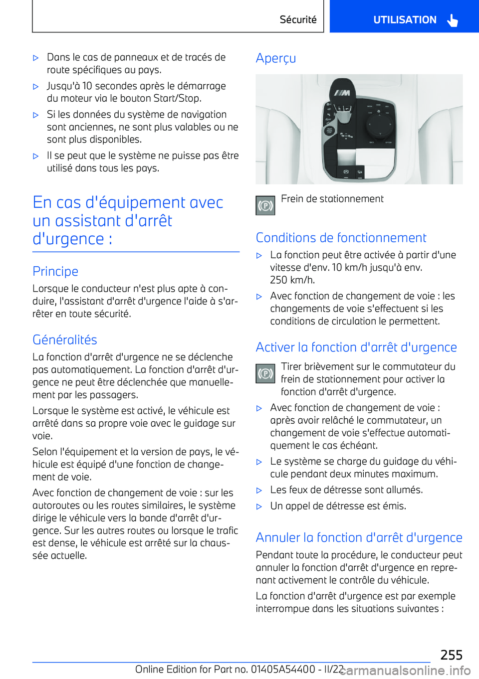BMW X5 M 2022  Notices Demploi (in French) 