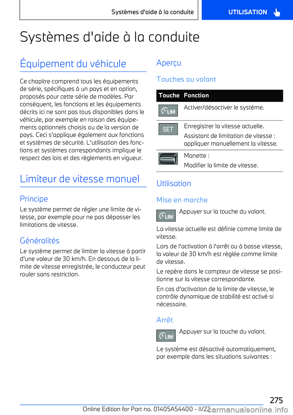 BMW X5 M 2022  Notices Demploi (in French) Syst