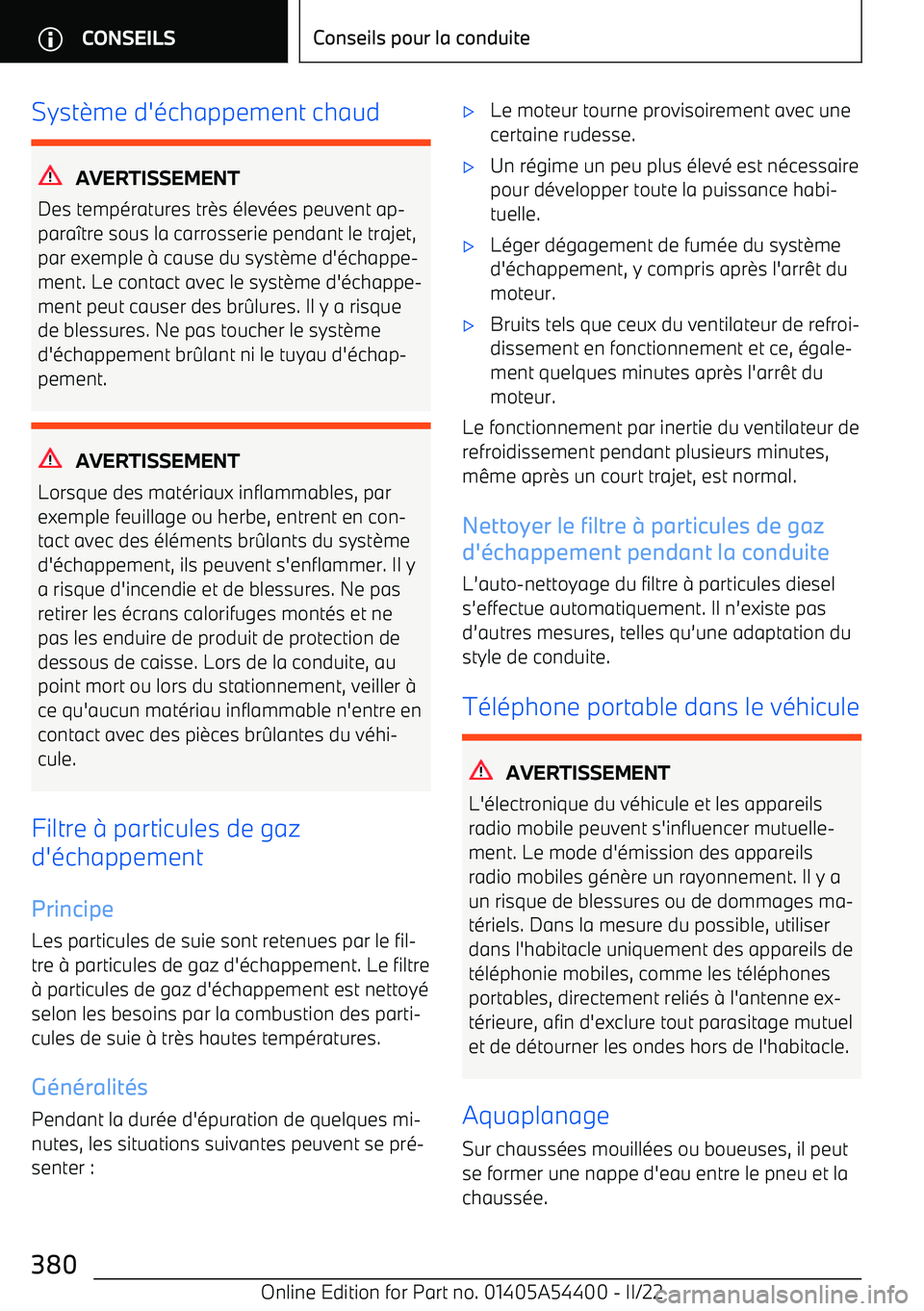BMW X5 M 2022  Notices Demploi (in French) Syst
