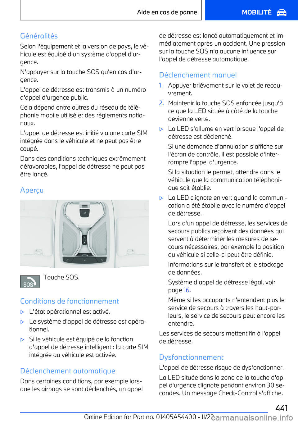 BMW X5 M 2022  Notices Demploi (in French) G