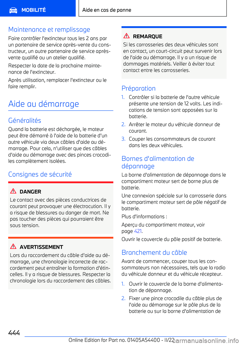 BMW X5 M 2022  Notices Demploi (in French) Maintenance et remplissageFaire contr ler l