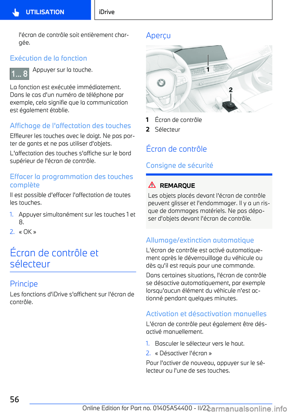 BMW X5 M 2022  Notices Demploi (in French) l