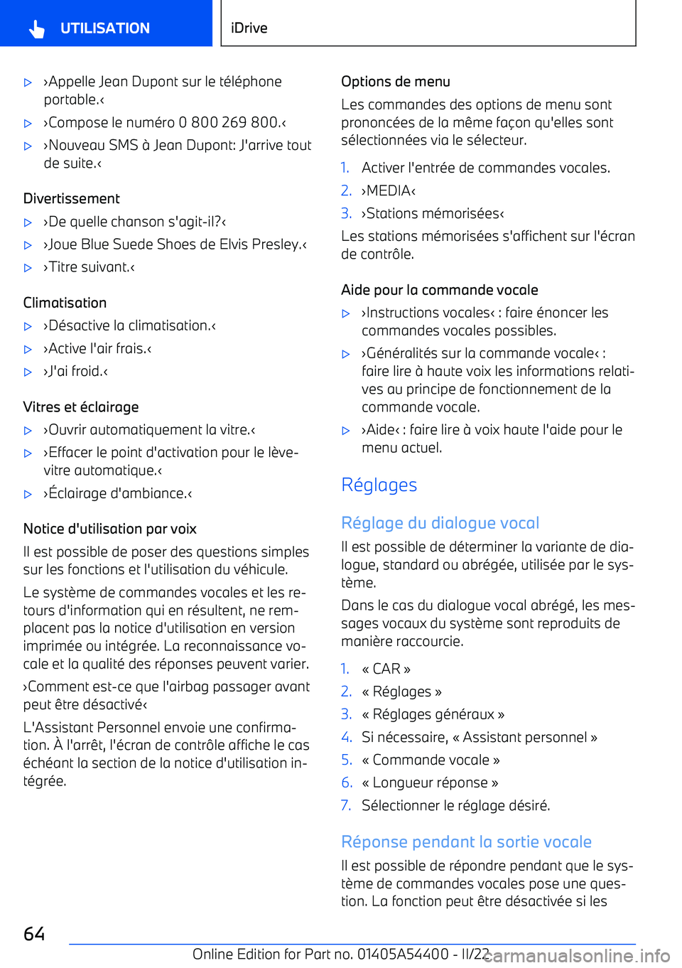 BMW X5 M 2022  Notices Demploi (in French) 