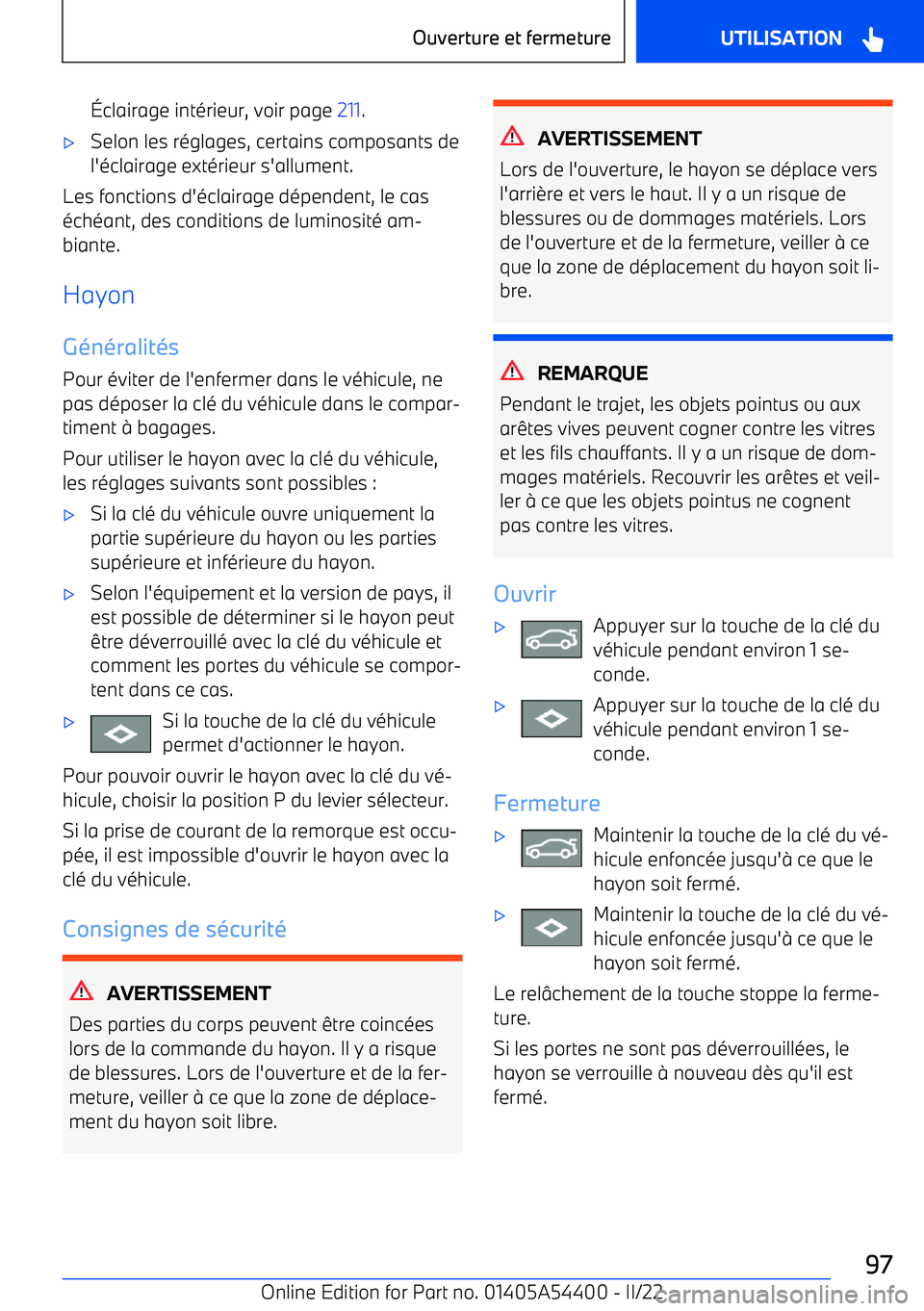 BMW X5 M 2022  Notices Demploi (in French) 