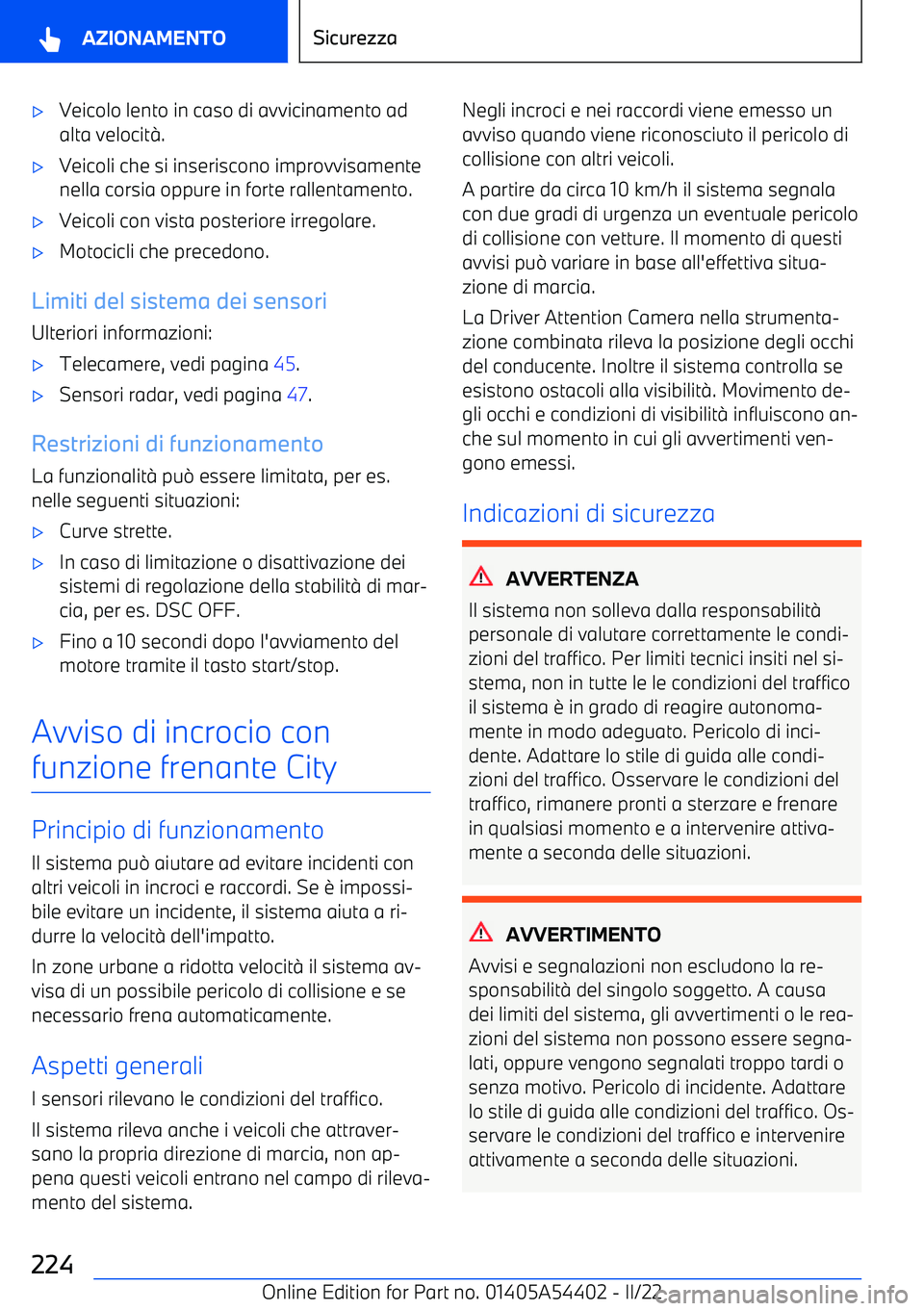 BMW X5 M 2022  Libretti Di Uso E manutenzione (in Italian) 
