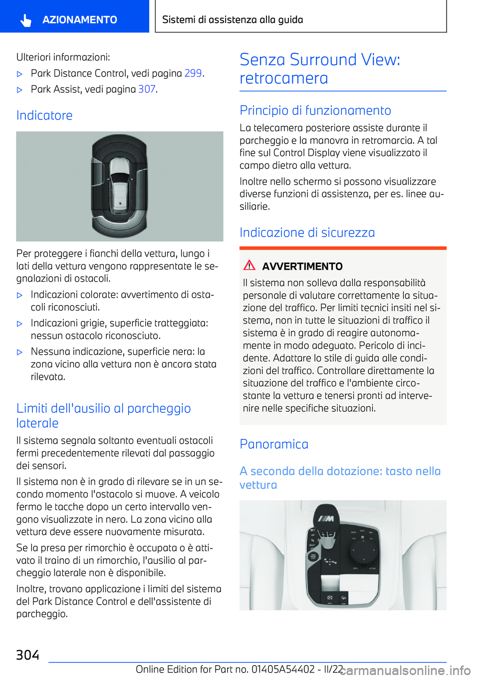 BMW X5 M 2022  Libretti Di Uso E manutenzione (in Italian) Ulteriori informazioni: