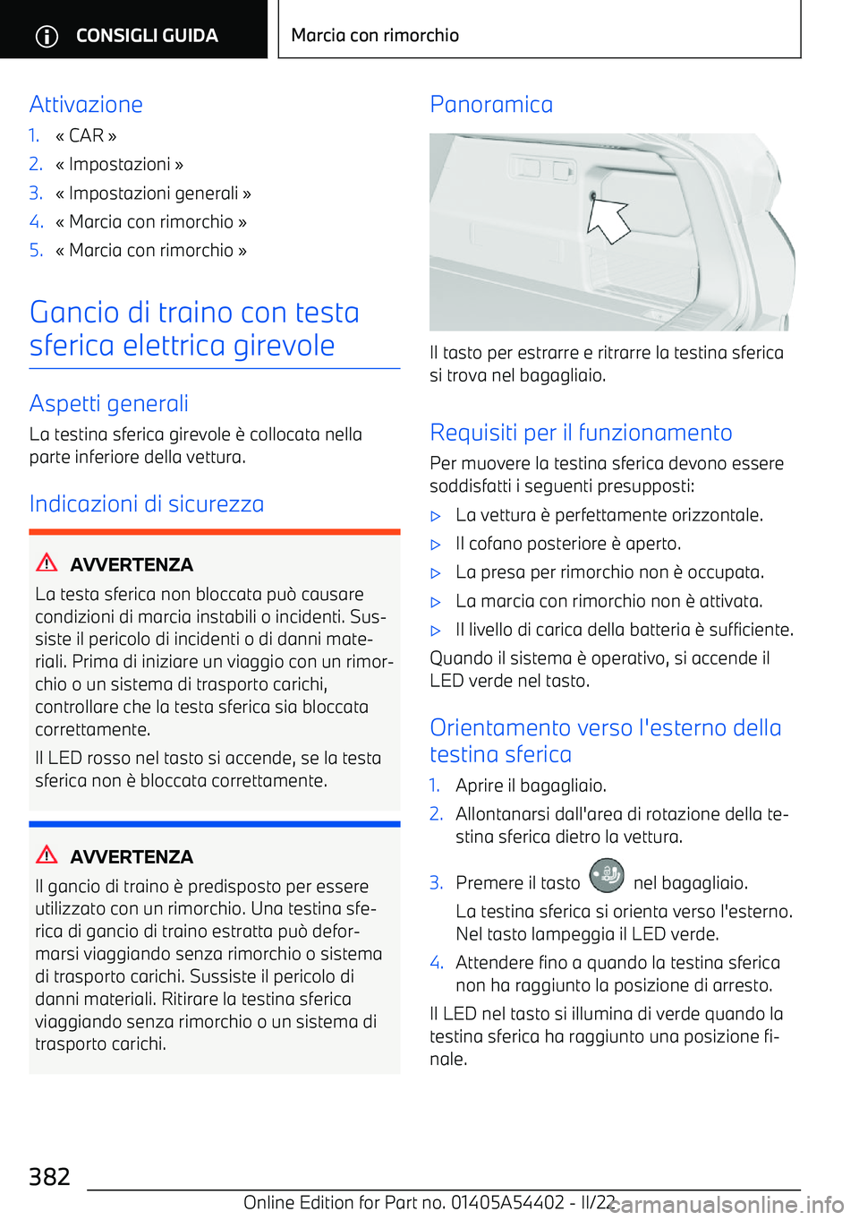 BMW X5 M 2022  Libretti Di Uso E manutenzione (in Italian) Attivazione1.