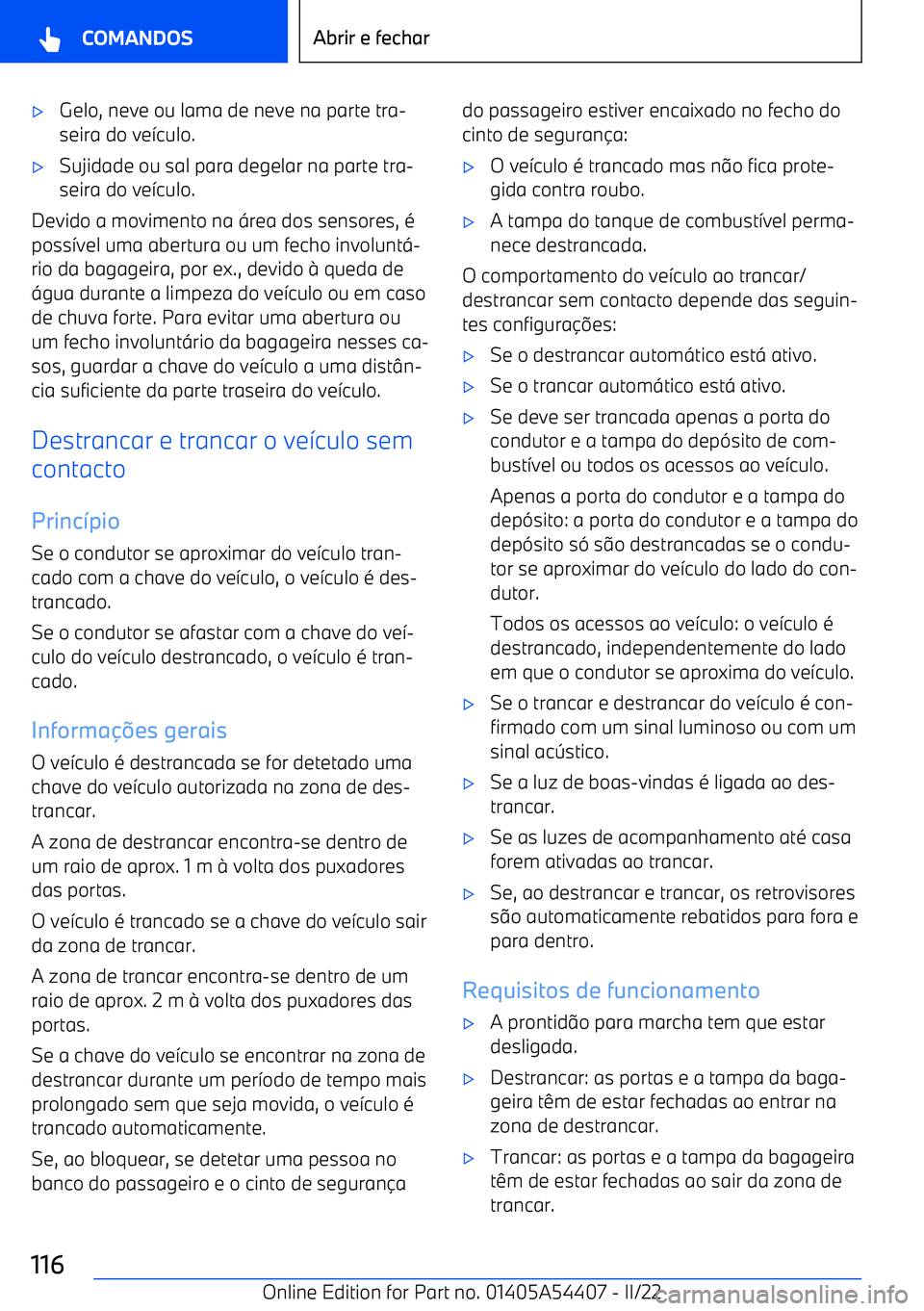 BMW X5 M 2022  Manual do condutor (in Portuguese) 