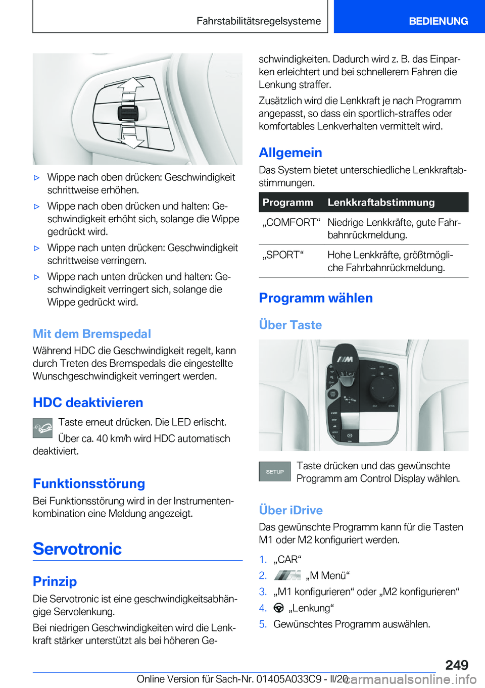 BMW X5 M 2020  Betriebsanleitungen (in German) 'x�W�i�p�p�e��n�a�c�h��o�b�e�n��d�r�