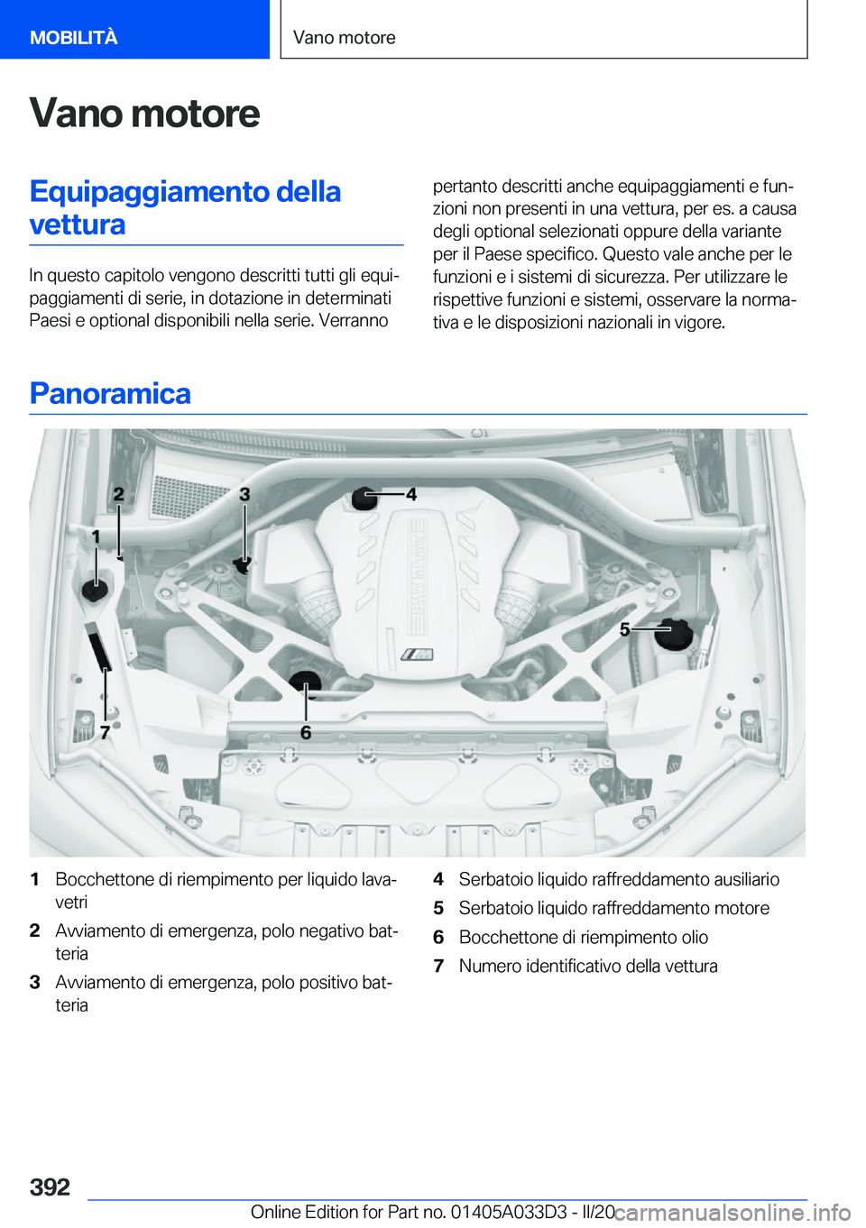 BMW X5 M 2020  Libretti Di Uso E manutenzione (in Italian) �V�a�n�o��m�o�t�o�r�e�E�q�u�i�p�a�g�g�i�a�m�e�n�t�o��d�e�l�l�a�v�e�t�t�u�r�a
�I�n��q�u�e�s�t�o��c�a�p�i�t�o�l�o��v�e�n�g�o�n�o��d�e�s�c�r�i�t�t�i��t�u�t�t�i��g�l�i��e�q�u�iª
�p�a�g�g�i�a�m�