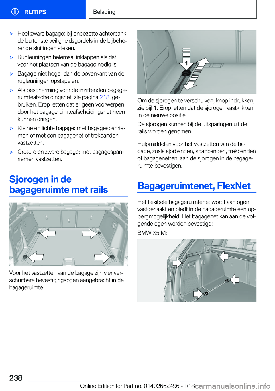BMW X5 M 2018  Instructieboekjes (in Dutch) 'x�H�e�e�l� �z�w�a�r�e� �b�a�g�a�g�e�:� �b�i�j� �o�n�b�e�z�e�t�t�e� �a�c�h�t�e�r�b�a�n�k�d�e� �b�u�i�t�e�n�s�t�e� �v�e�i�l�i�g�h�e�i�d�s�g�o�r�d�e�l�s� �i�n� �d�e� �b�i�j�b�e�h�oj�r�e�n�d�e� �s�l
