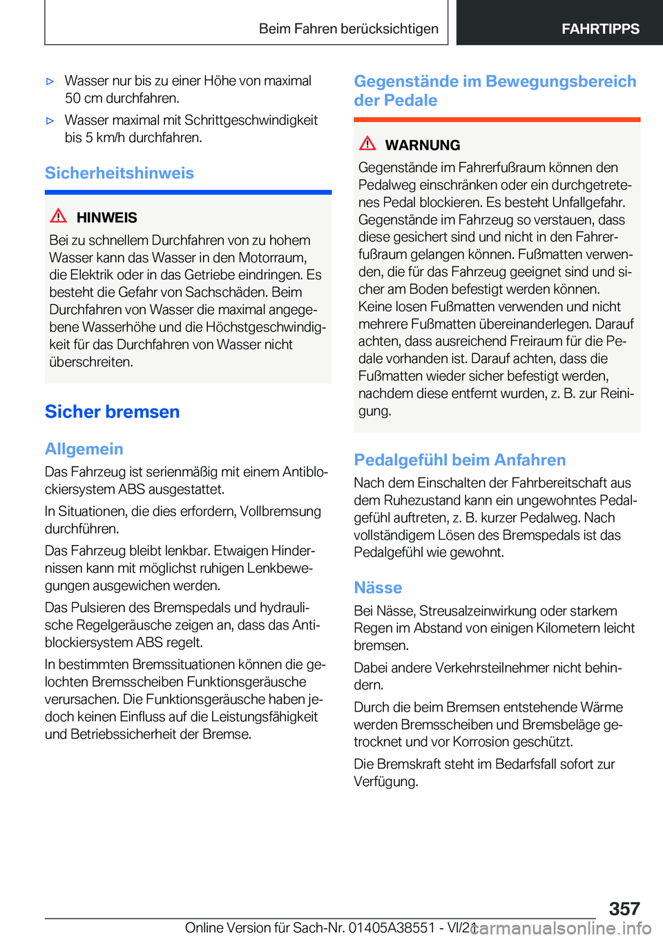 BMW X6 2022  Betriebsanleitungen (in German) x�W�a�s�s�e�r��n�u�r��b�i�s��z�u��e�i�n�e�r��H�