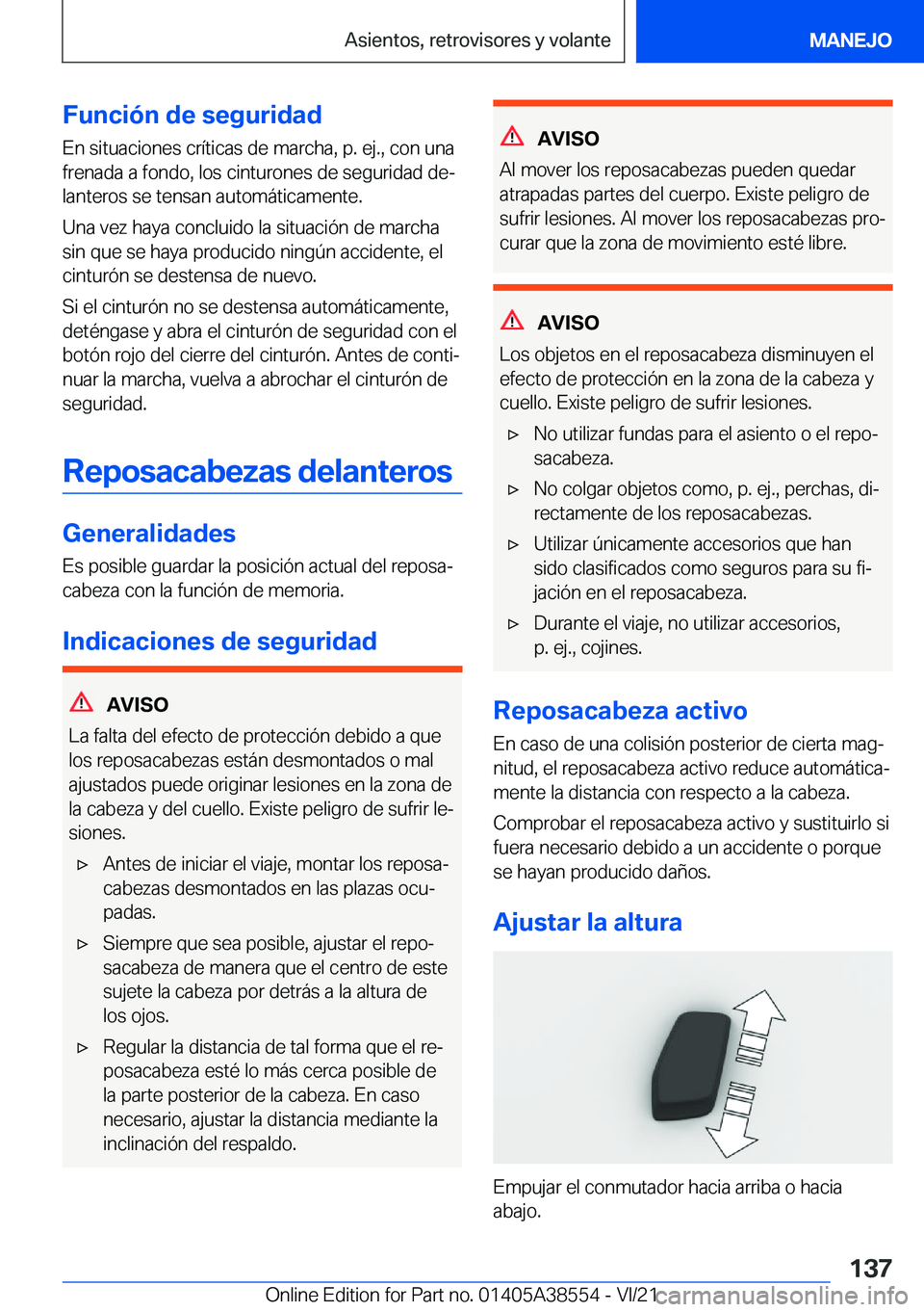 BMW X6 2022  Manuales de Empleo (in Spanish) �F�u�n�c�i�