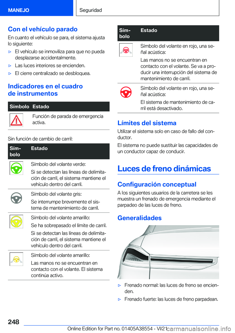 BMW X6 2022  Manuales de Empleo (in Spanish) �C�o�n��e�l��v�e�h�