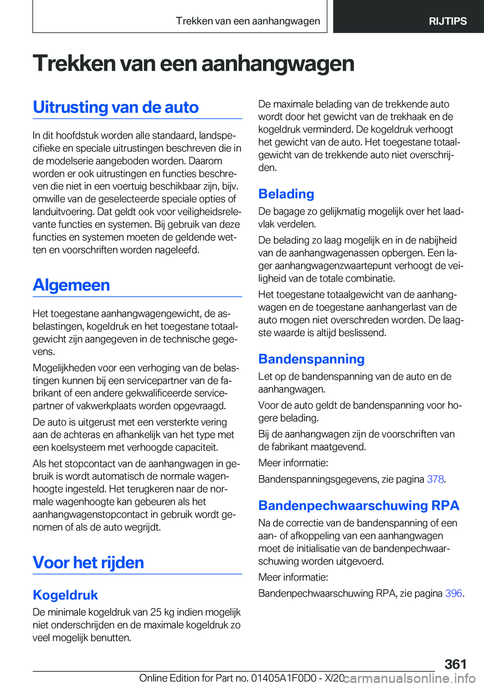 BMW X6 2021  Instructieboekjes (in Dutch) �T�r�e�k�k�e�n��v�a�n��e�e�n��a�a�n�h�a�n�g�w�a�g�e�n�U�i�t�r�u�s�t�i�n�g��v�a�n��d�e��a�u�t�o
�I�n��d�i�t��h�o�o�f�d�s�t�u�k��w�o�r�d�e�n��a�l�l�e��s�t�a�n�d�a�a�r�d�,��l�a�n�d�s�p�ej�c�