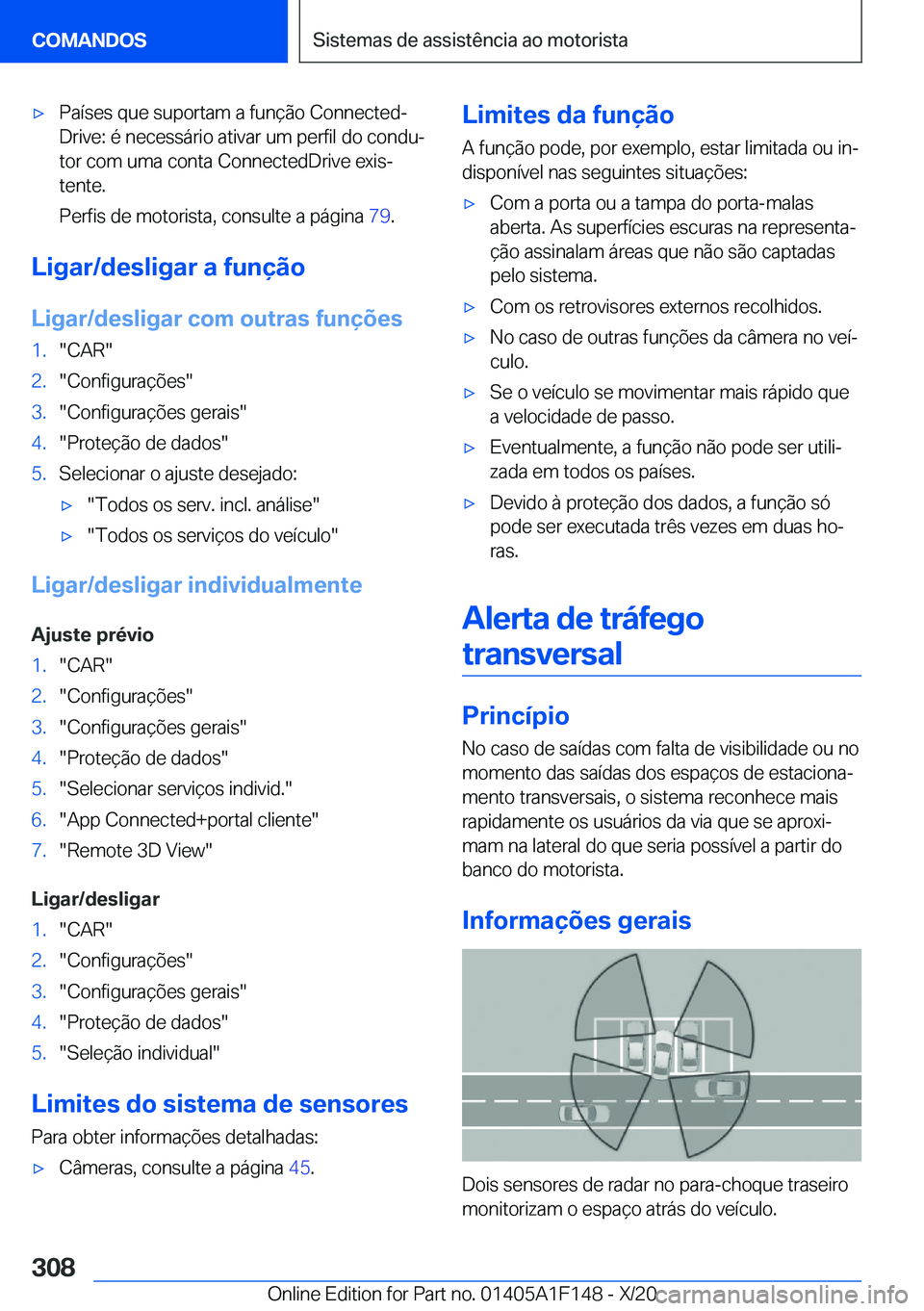 BMW X6 2021  Manual do condutor (in Portuguese) x�P�a�