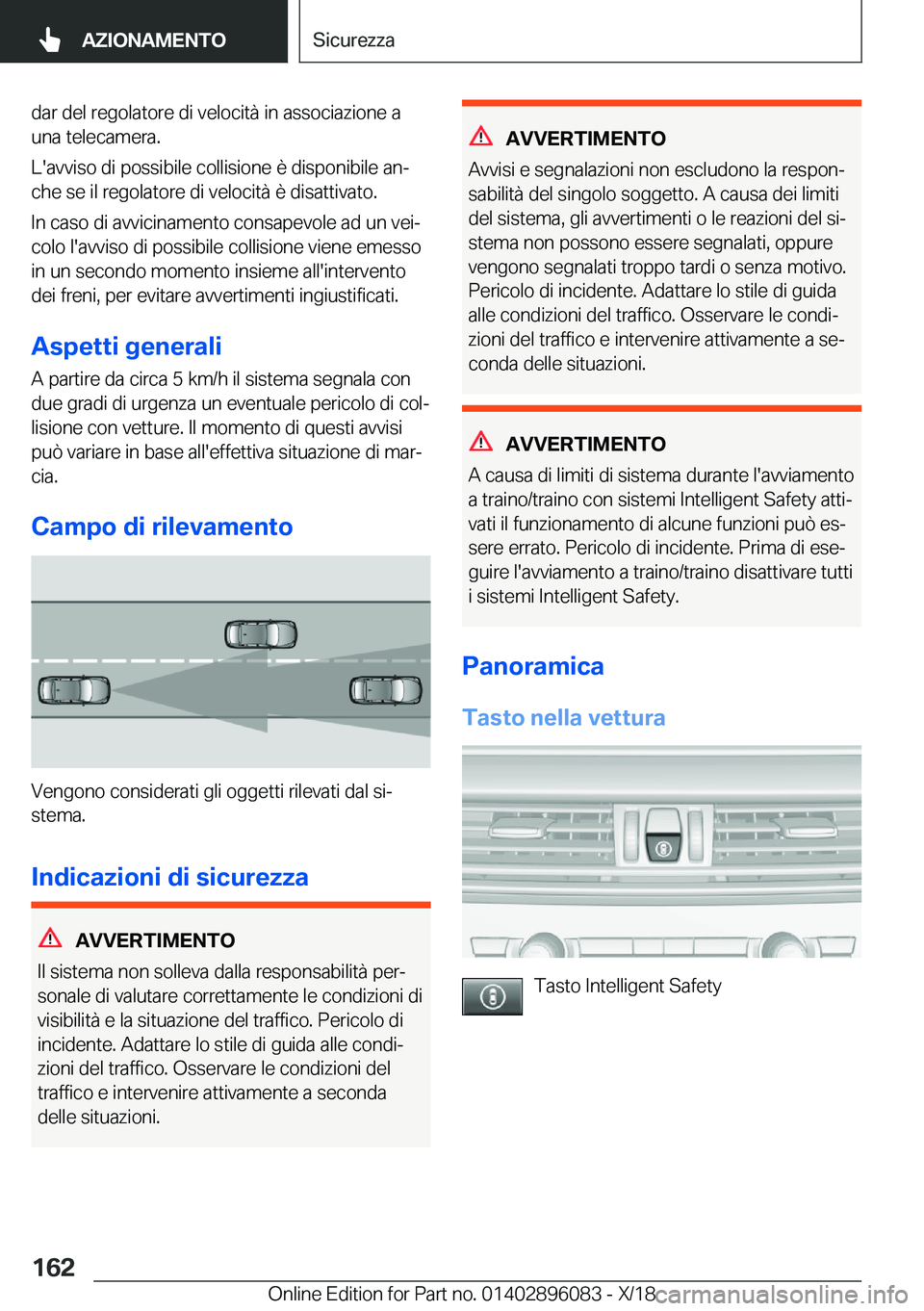 BMW X6 2019  Libretti Di Uso E manutenzione (in Italian) �d�a�r��d�e�l��r�e�g�o�l�a�t�o�r�e��d�i��v�e�l�o�c�i�t�