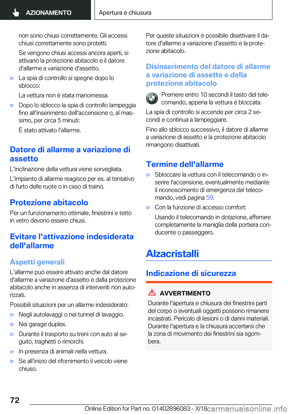 BMW X6 2019  Libretti Di Uso E manutenzione (in Italian) �n�o�n��s�o�n�o��c�h�i�u�s�i��c�o�r�r�e�t�t�a�m�e�n�t�e�.��G�l�i��a�c�c�e�s�s�i�c�h�i�u�s�i��c�o�r�r�e�t�t�a�m�e�n�t�e��s�o�n�o��p�r�o�t�e�t�t�i�.
�S�e��v�e�n�g�o�n�o��c�h�i�u�s�i��a�c�c�e�