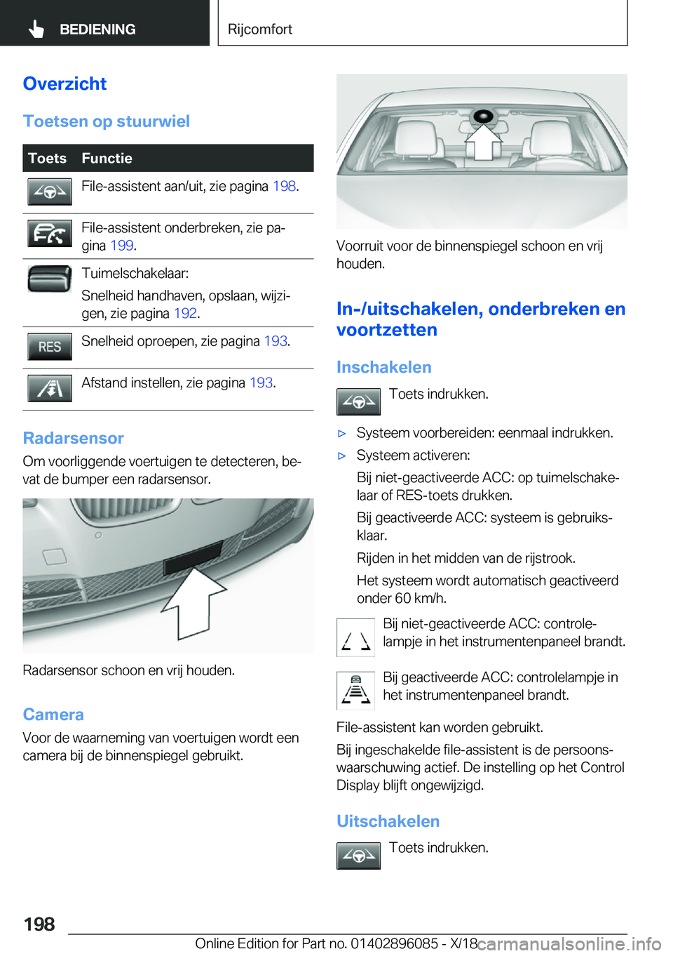 BMW X6 2019  Instructieboekjes (in Dutch) �O�v�e�r�z�i�c�h�t�T�o�e�t�s�e�n��o�p��s�t�u�u�r�w�i�e�l�T�o�e�t�s�F�u�n�c�t�i�e�F�i�l�e�-�a�s�s�i�s�t�e�n�t��a�a�n�/�u�i�t�,��z�i�e��p�a�g�i�n�a� �1�9�8�.�F�i�l�e�-�a�s�s�i�s�t�e�n�t��o�n�d�e�