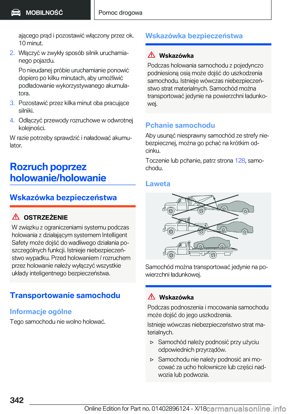 BMW X6 2019  Instrukcja obsługi (in Polish) �a�j�