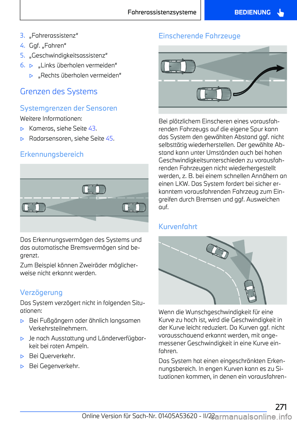 BMW X6 M 2022  Betriebsanleitungen (in German) 3.
