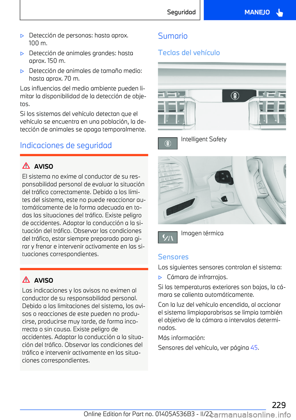 BMW X6 M 2022  Manuales de Empleo (in Spanish) 