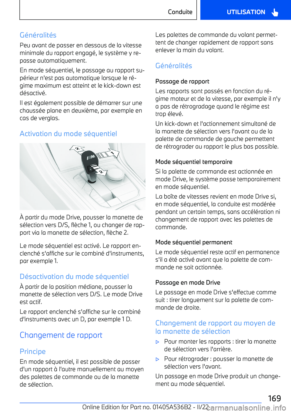 BMW X6 M 2022  Notices Demploi (in French) G