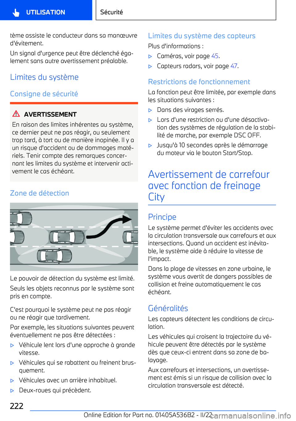 BMW X6 M 2022  Notices Demploi (in French) t