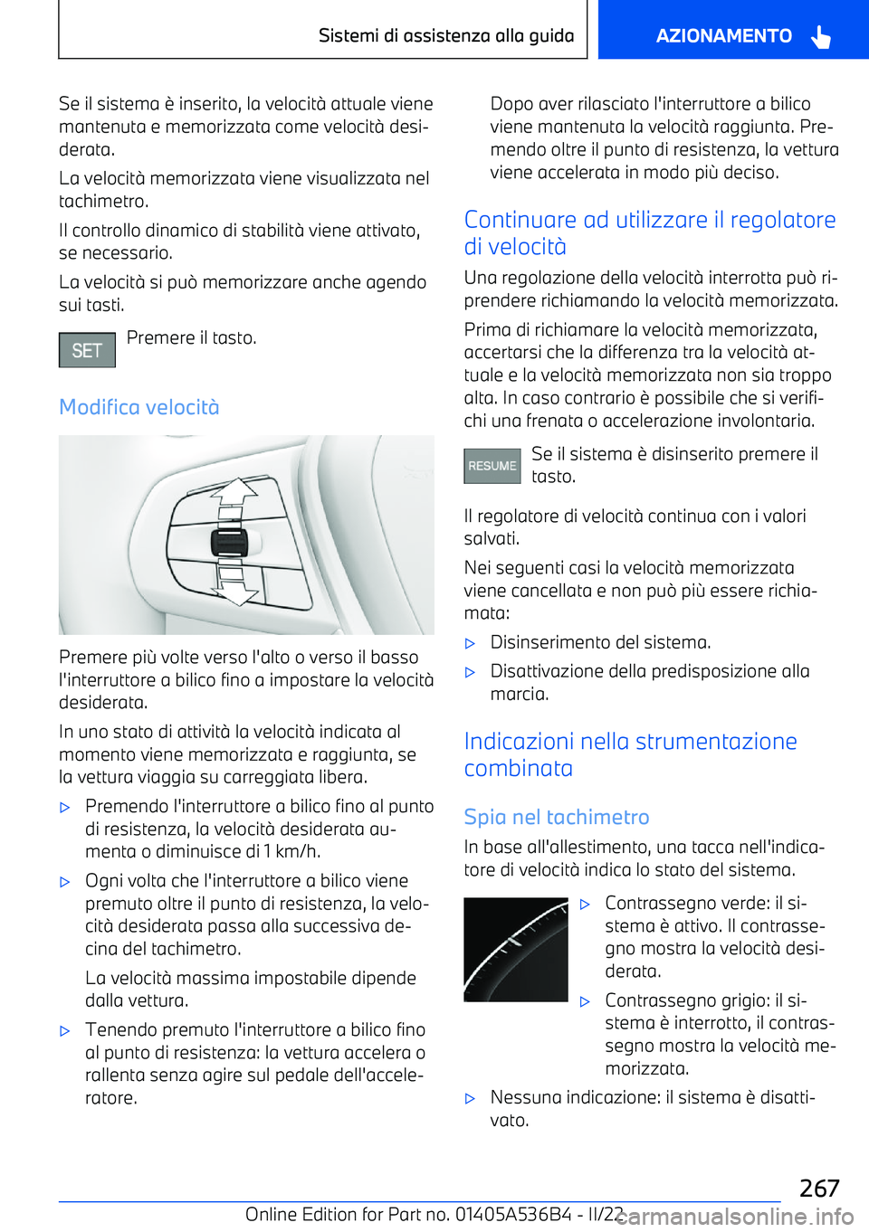 BMW X6 M 2022  Libretti Di Uso E manutenzione (in Italian) Se il sistema 