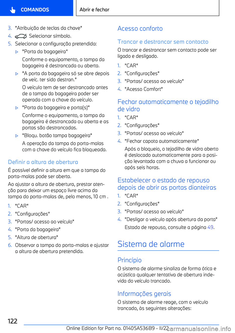 BMW X6 M 2022  Manual do condutor (in Portuguese) 3."Atribui