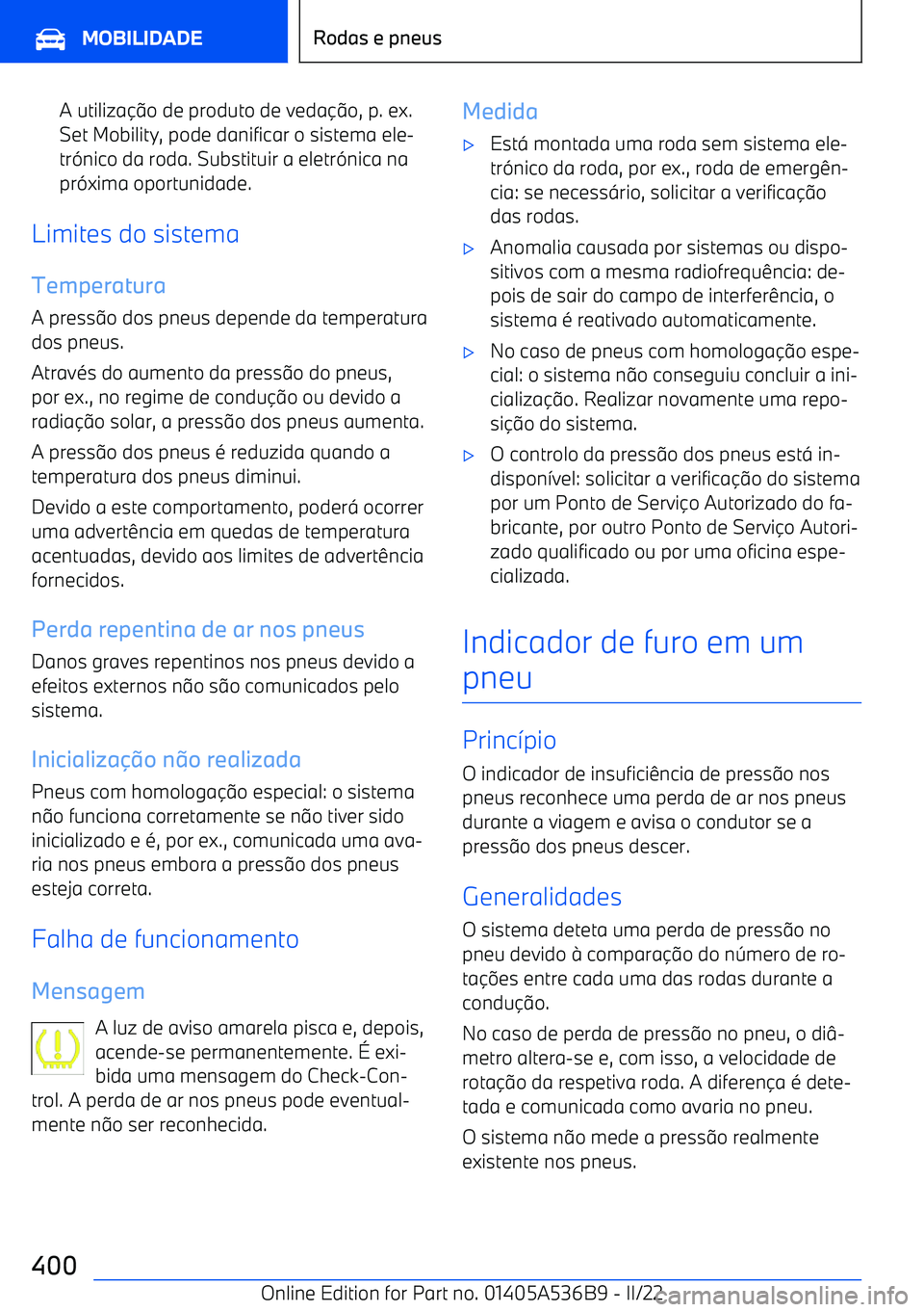 BMW X6 M 2022  Manual do condutor (in Portuguese) A utiliza