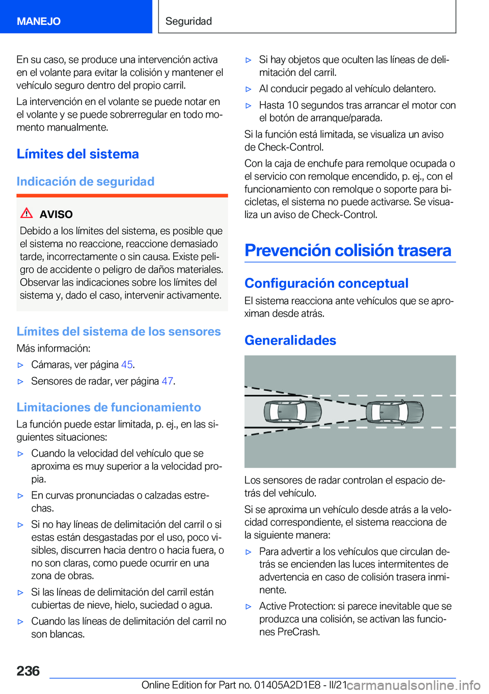 BMW X6 M 2021  Manuales de Empleo (in Spanish) �E�n��s�u��c�a�s�o�,��s�e��p�r�o�d�u�c�e��u�n�a��i�n�t�e�r�v�e�n�c�i�