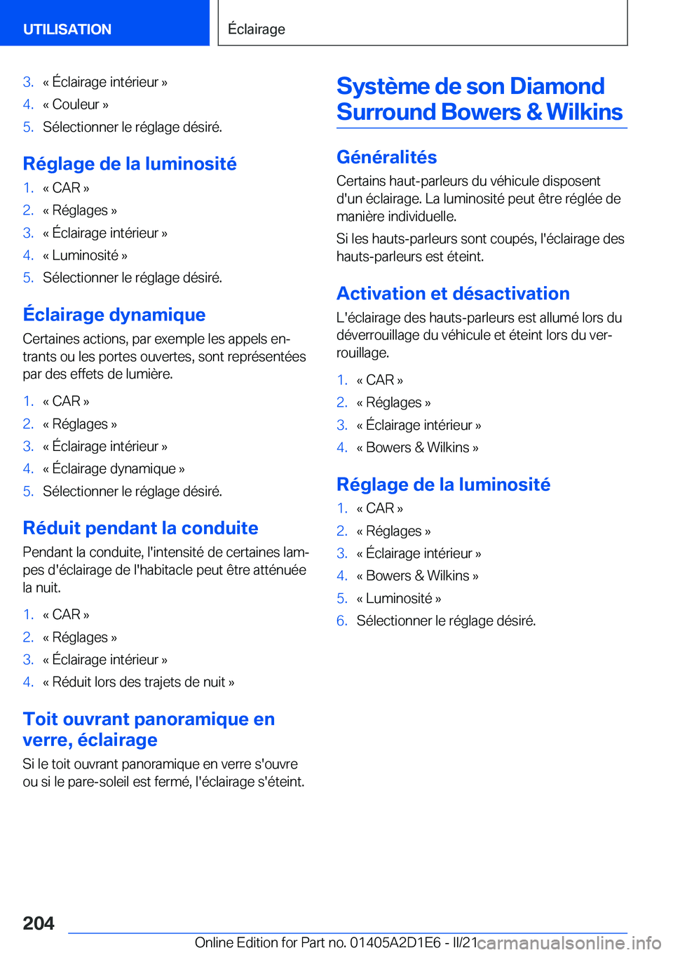 BMW X6 M 2021  Notices Demploi (in French) �3�.�k��
