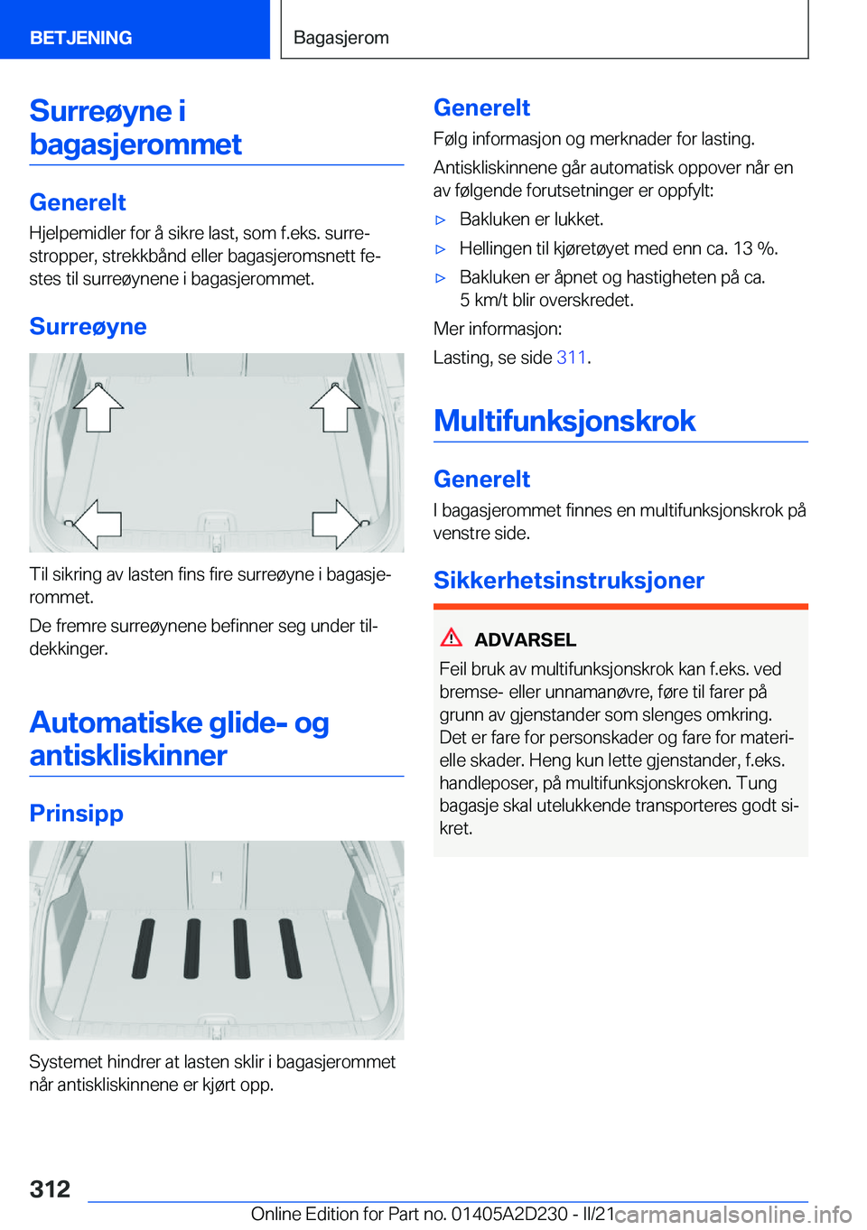 BMW X6 M 2021  InstruksjonsbØker (in Norwegian) �S�u�r�r�e�