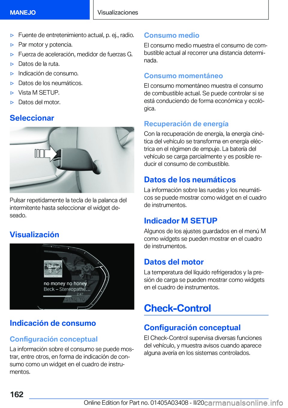 BMW X6 M 2020  Manuales de Empleo (in Spanish) 'x�F�u�e�n�t�e��d�e��e�n�t�r�e�t�e�n�i�m�i�e�n�t�o��a�c�t�u�a�l�,��p�.��e�j�.�,��r�a�d�i�o�.'x�P�a�r��m�o�t�o�r��y��p�o�t�e�n�c�i�a�.'x�F�u�e�r�z�a��d�e��a�c�e�l�e�r�a�c�i�