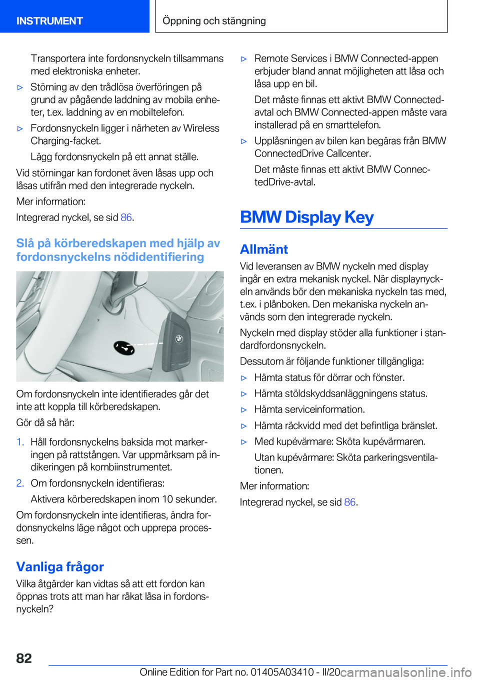 BMW X6 M 2020  InstruktionsbÖcker (in Swedish) �T�r�a�n�s�p�o�r�t�e�r�a��i�n�t�e��f�o�r�d�o�n�s�n�y�c�k�e�l�n��t�i�l�l�s�a�m�m�a�n�s
�m�e�d��e�l�e�k�t�r�o�n�i�s�k�a��e�n�h�e�t�e�r�.'x�S�t�