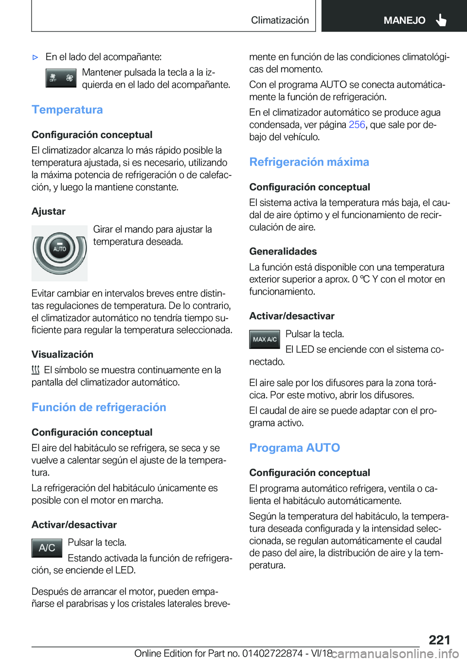 BMW X6 M 2019  Manuales de Empleo (in Spanish) x�E�n��e�l��l�a�d�o��d�e�l��a�c�o�m�p�a�