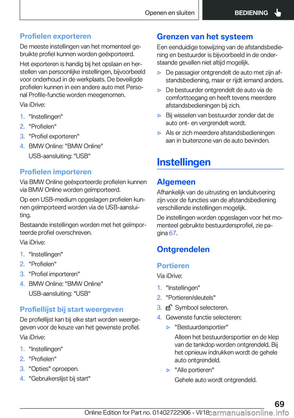 BMW X6 M 2019  Instructieboekjes (in Dutch) �P�r�o�f�i�e�l�e�n��e�x�p�o�r�t�e�r�e�n�D�e��m�e�e�s�t�e��i�n�s�t�e�l�l�i�n�g�e�n��v�a�n��h�e�t��m�o�m�e�n�t�e�e�l��g�ej
�b�r�u�i�k�t�e��p�r�o�f�i�e�l��k�u�n�n�e�n��w�o�r�d�e�n��g�e�ë�x�p