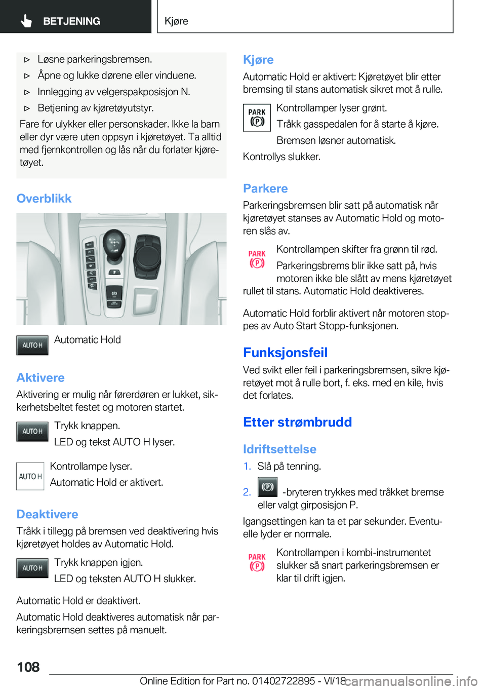 BMW X6 M 2019  InstruksjonsbØker (in Norwegian) 'x�L�