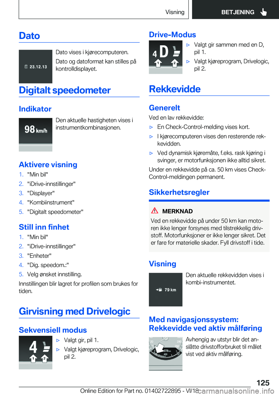 BMW X6 M 2019  InstruksjonsbØker (in Norwegian) �D�a�t�o
�D�a�t�o��v�i�s�e�s��i��k�j�
