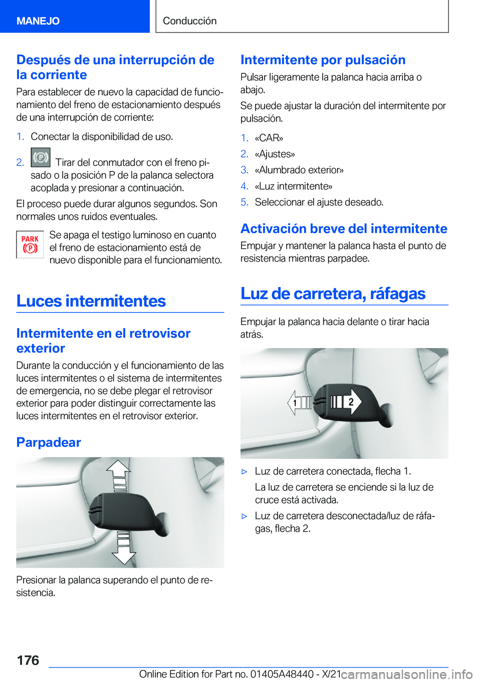 BMW X7 2022  Manuales de Empleo (in Spanish) �D�e�s�p�u�