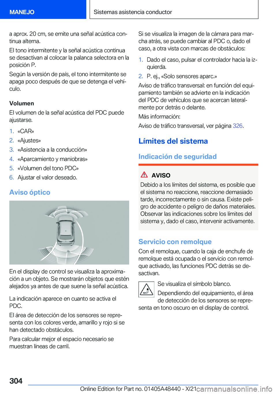 BMW X7 2022  Manuales de Empleo (in Spanish) �a��a�p�r�o�x�.��2�0��c�m�,��s�e��e�m�i�t�e��u�n�a��s�e�