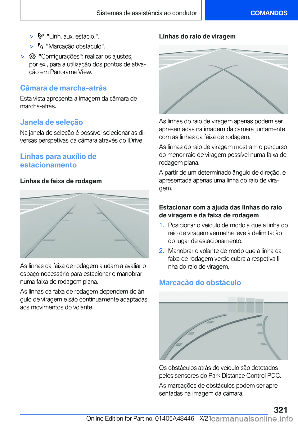 BMW X7 2022  Manual do condutor (in Portuguese) x����L�i�n�h�.��a�u�x�.��e�s�t�a�c�i�o�.��.x����M�a�r�c�a�
